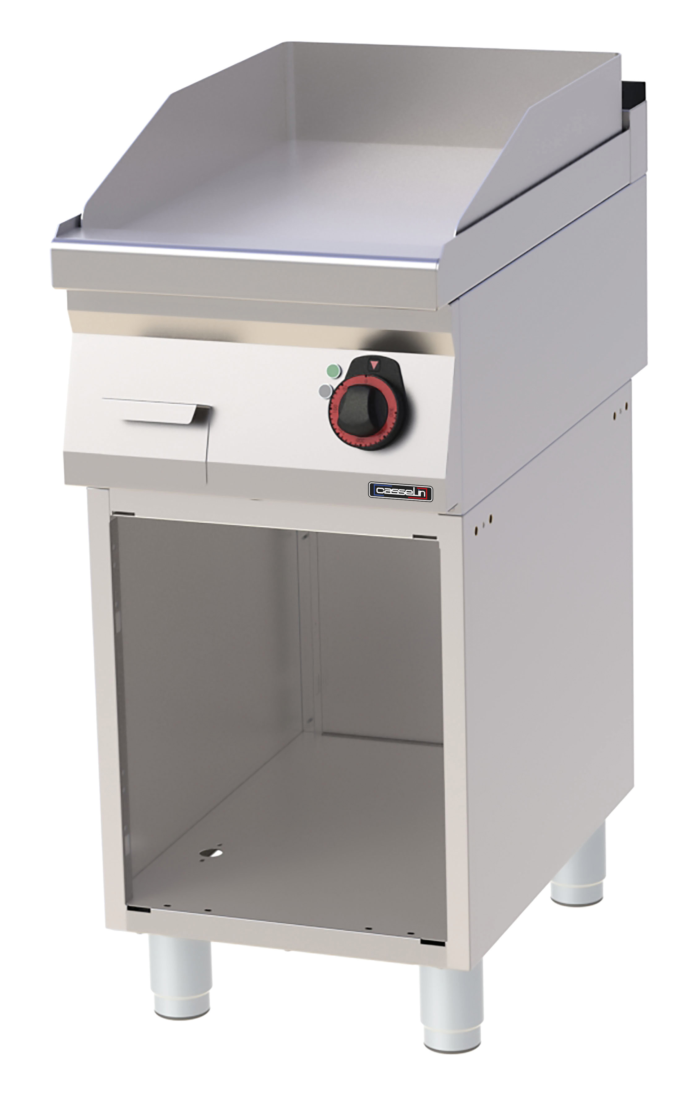 Plaque à snacker Fonte Lisse avec soubassement 40