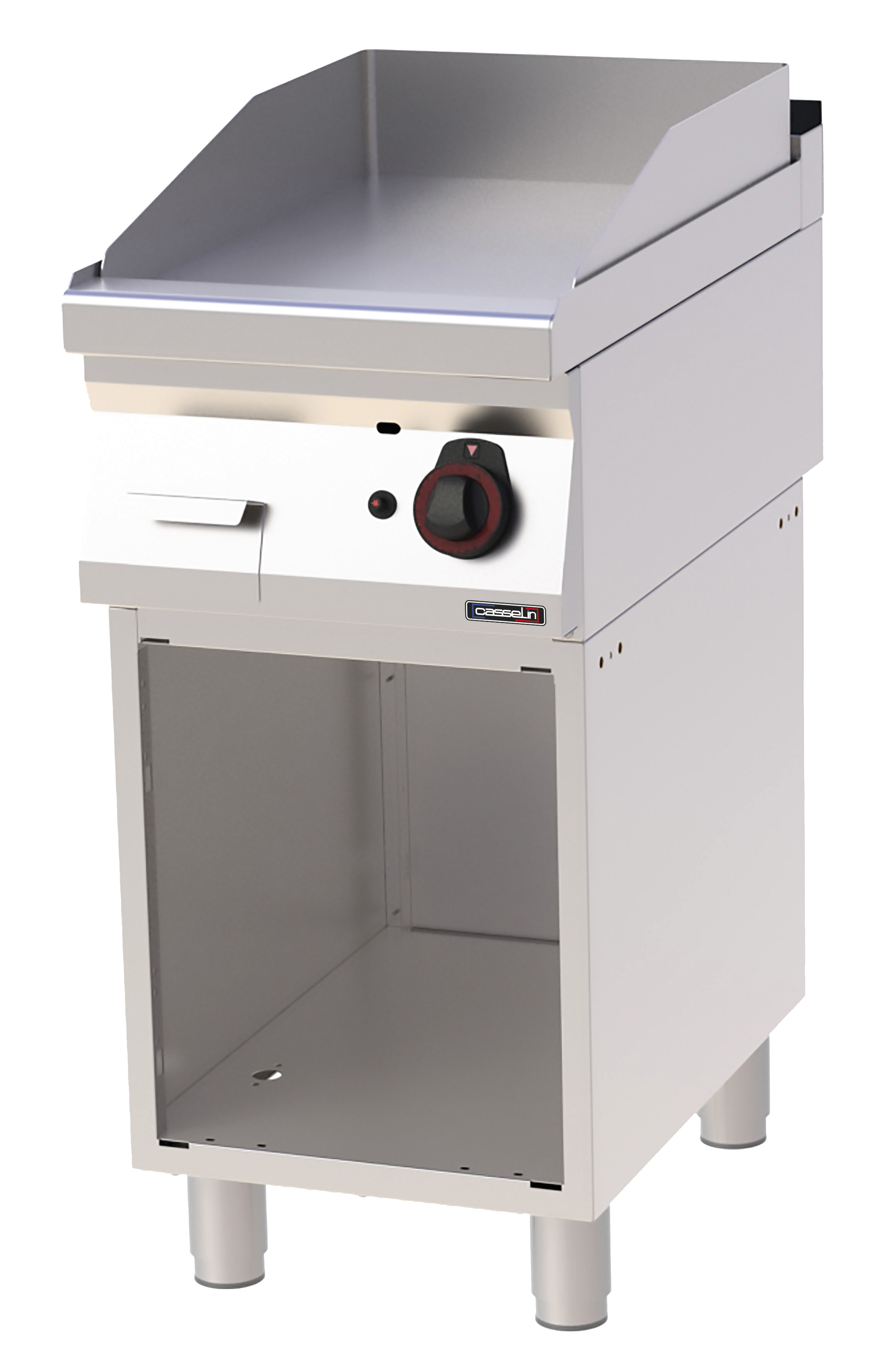 Plaque à snacker Fonte Lisse avec soubassement Gaz 40