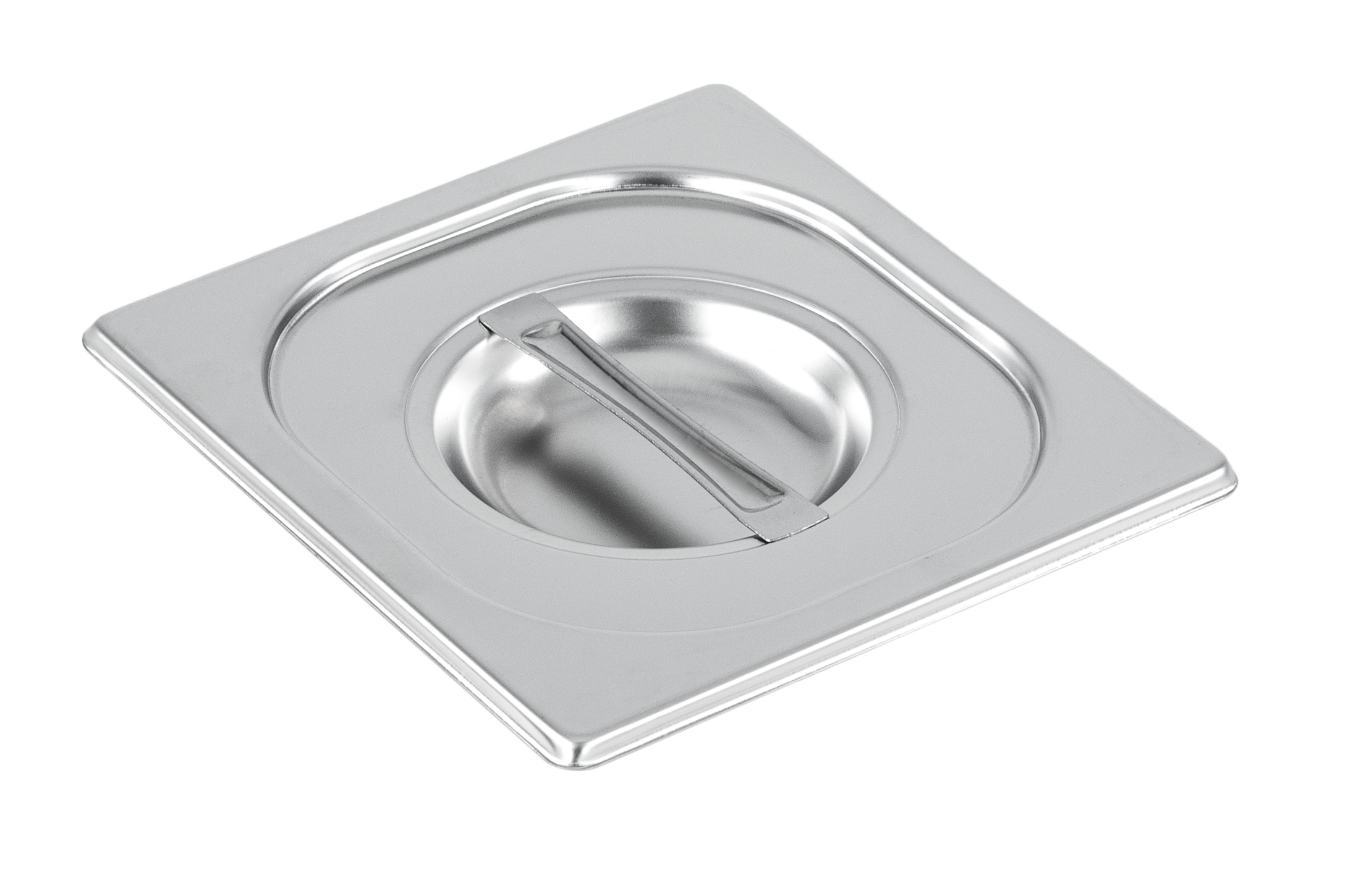 Couvercle bac Gastronorme 1/6 AISI 201