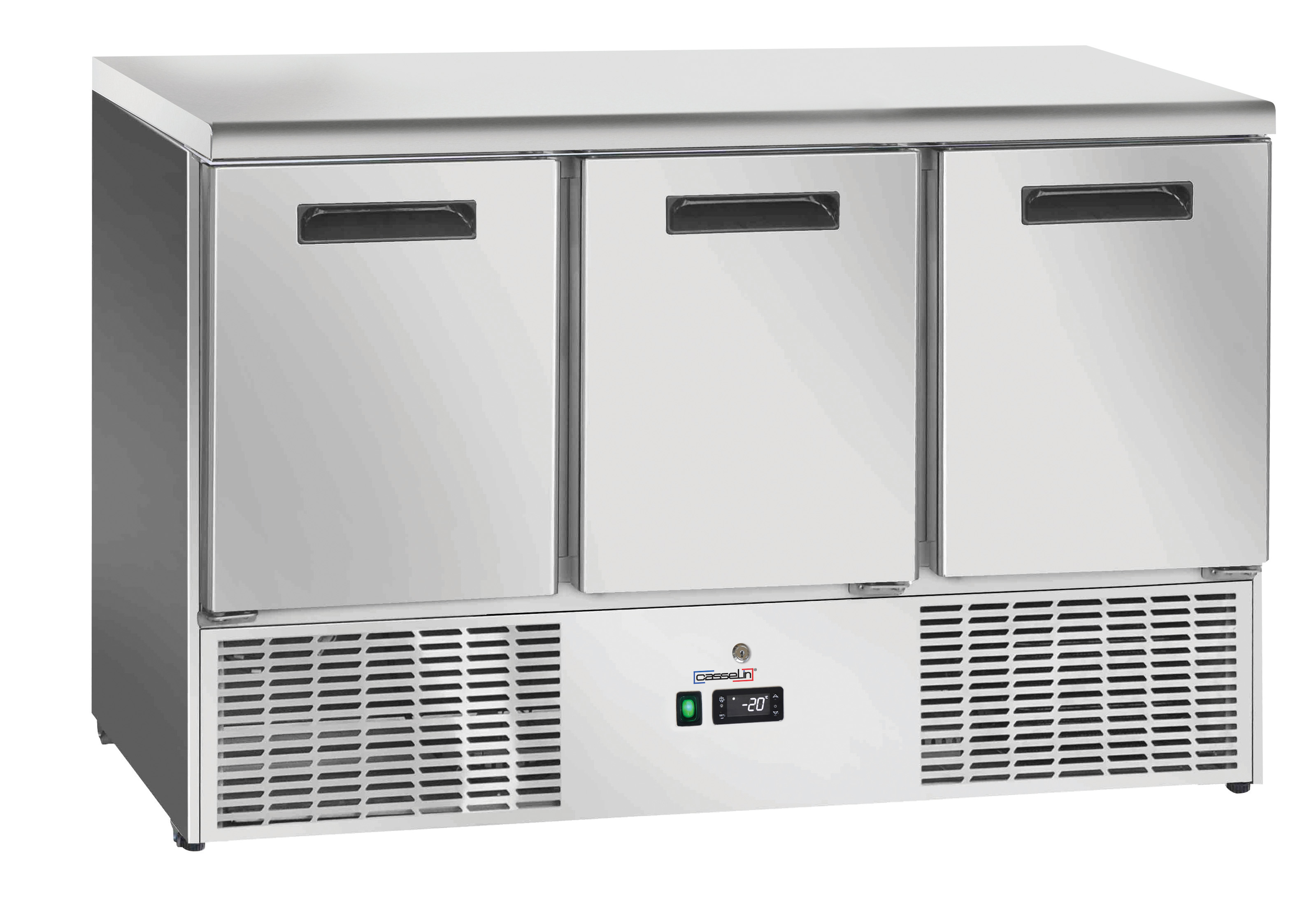 Desserte réfrigérée négative 3 portes