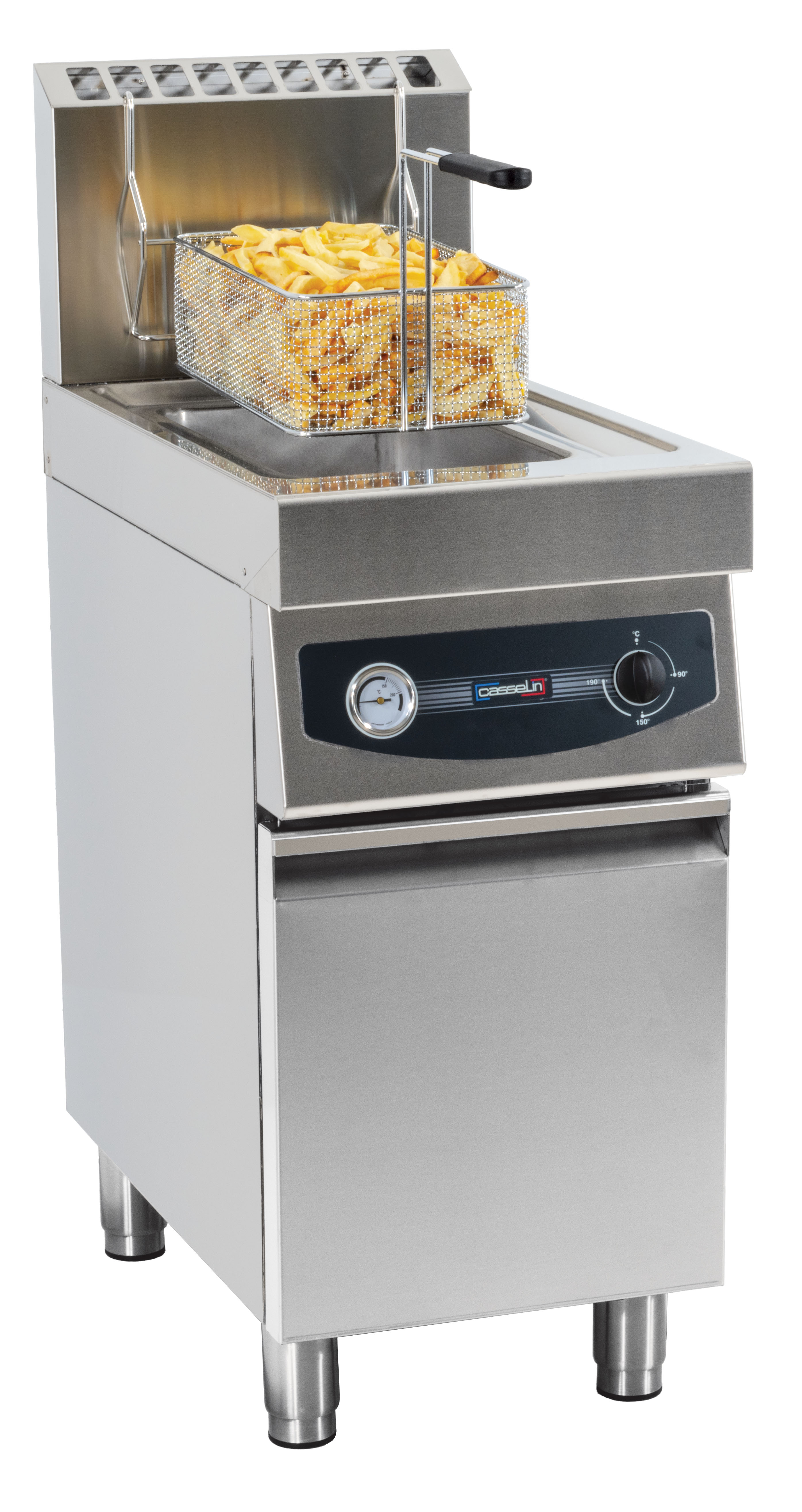 Friteuse gaz avec soubassement 17 litres