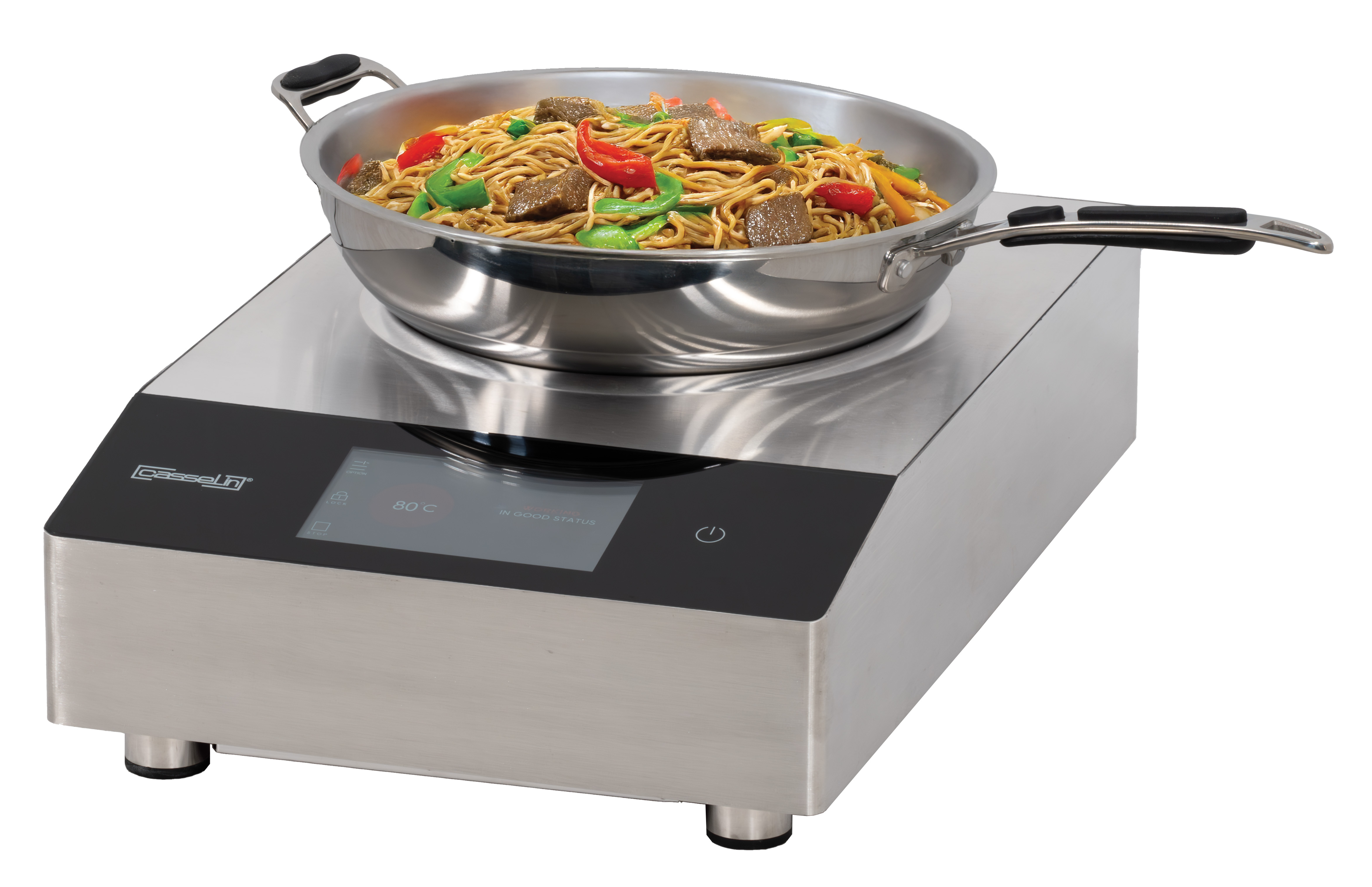 Plaque à induction pour wok 400 Noire