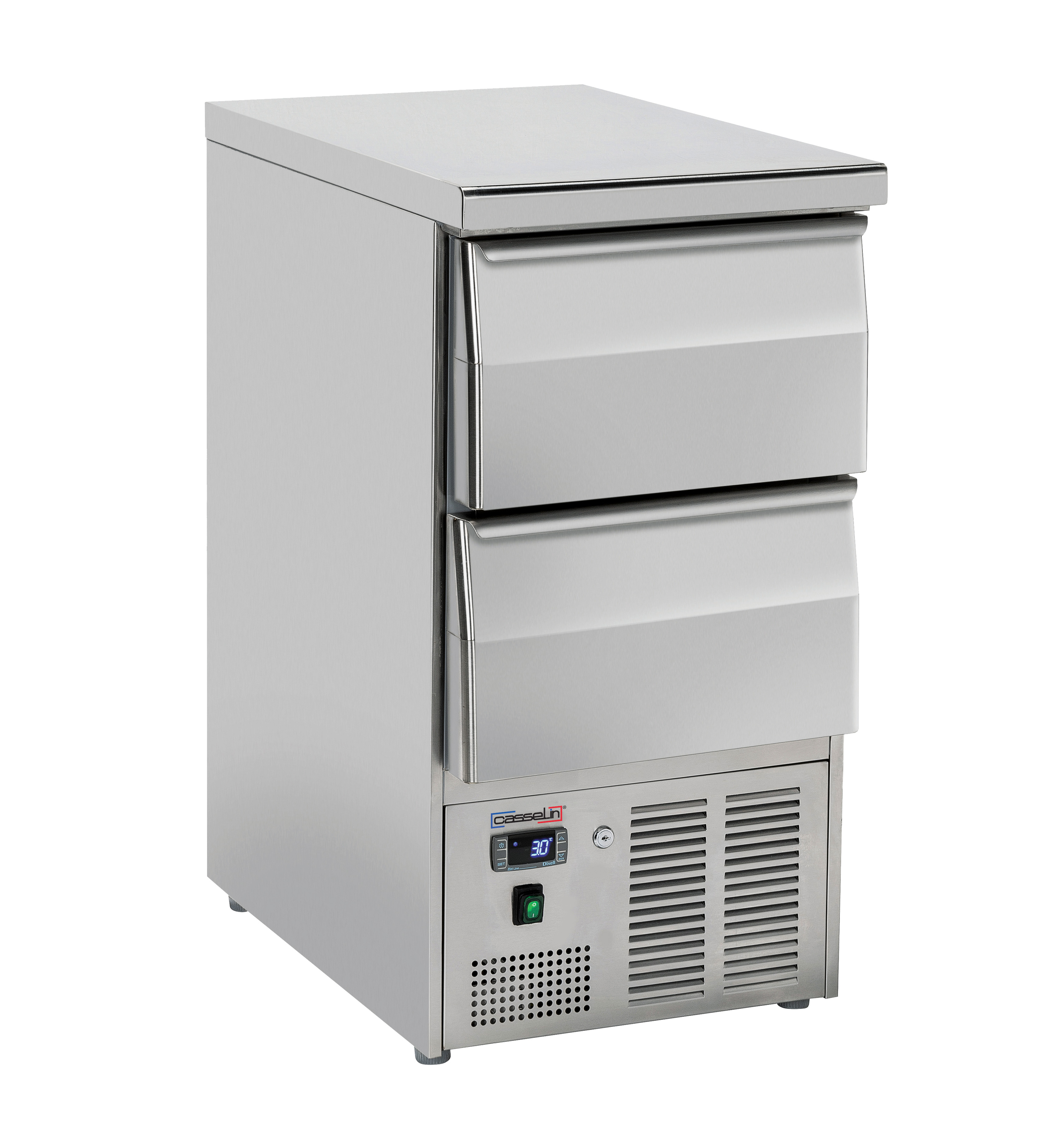 Saladette 2 tiroirs GN 1/1